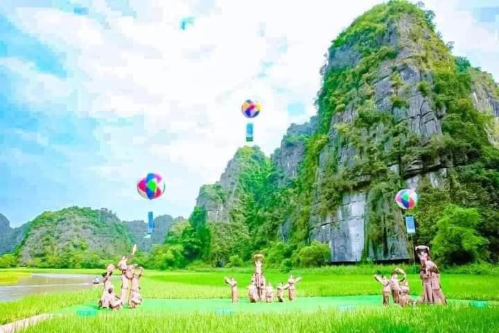 Tam Coc Horizon Bungalow Ninh Binh Bagian luar foto