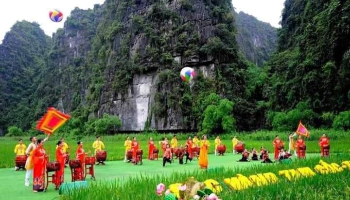 Tam Coc Horizon Bungalow Ninh Binh Bagian luar foto