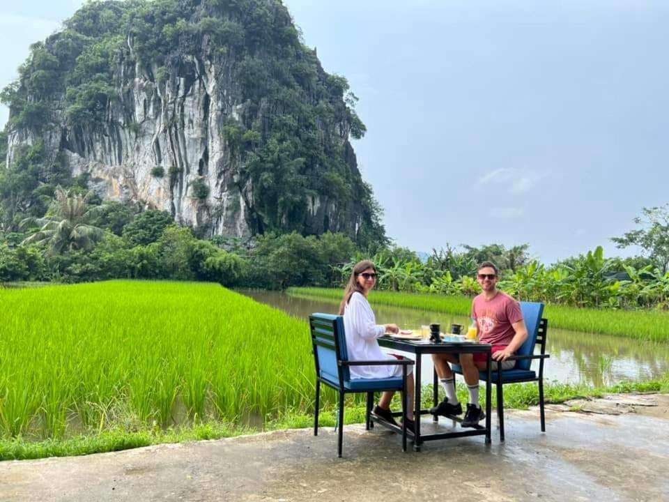 Tam Coc Horizon Bungalow Ninh Binh Bagian luar foto